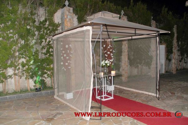 Tenda Gazebo Bege 2,8x3x3m - Imagem 3