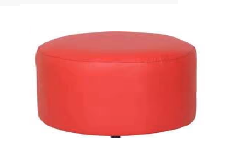 Aluguel Puff Redondo 1.00m Vermelho